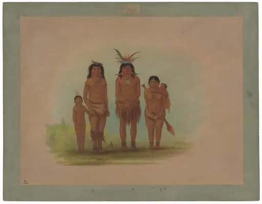 Four Sepibo Indians