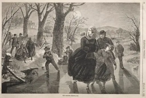The Skating Season - 1862