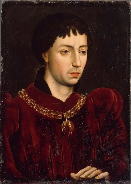 Charles le Téméraire, by Unknown, oil, 1490