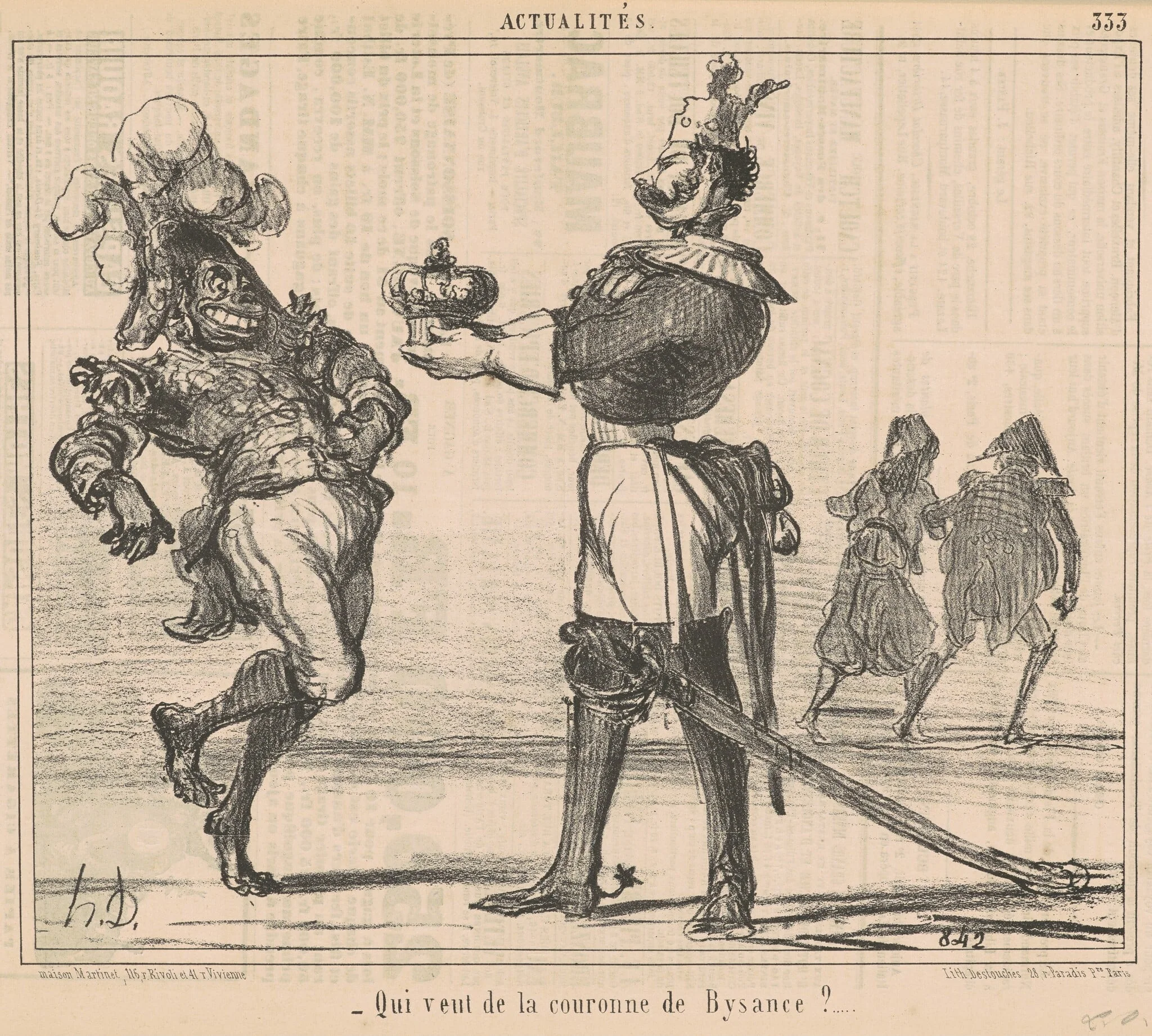Qui veut de la couronne de Bysance?
