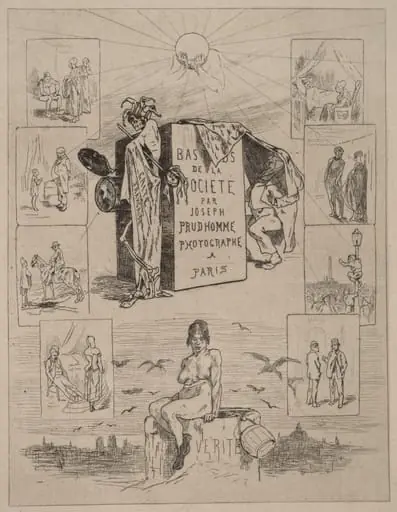 Frontispiece: The Dregs of Society (Las bas-fonds de la societe)