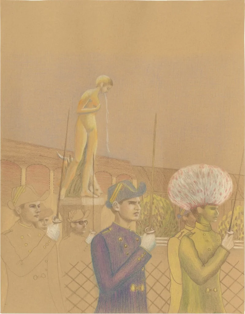 Untitled, by Birgit Megerle, graphite, 2004