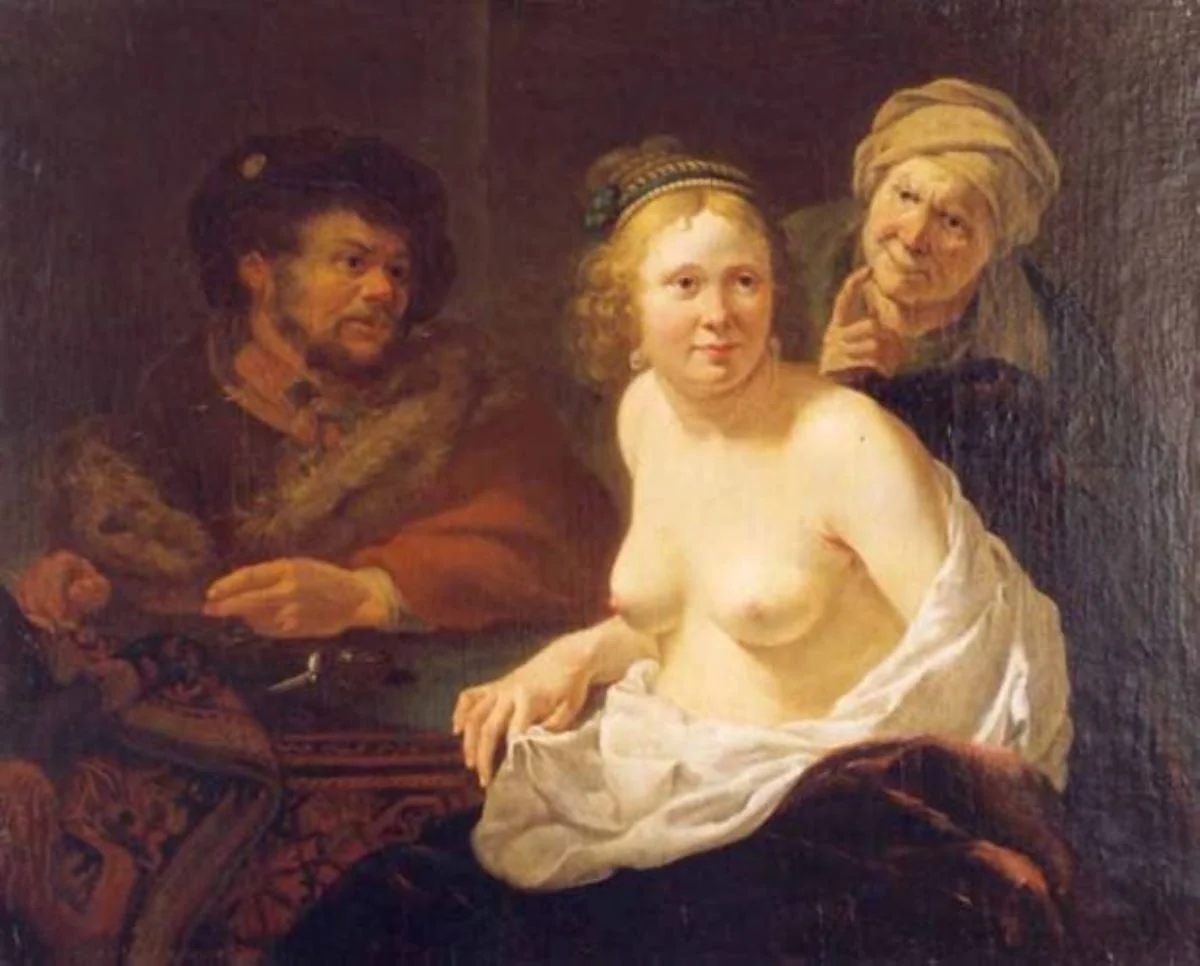 Proxeneta, by Jan Gerritsz van Bronkhorst, unspecified, 1650