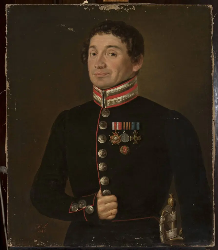 Portrait of a Russian military official