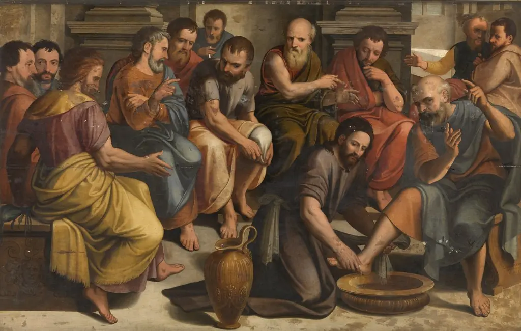 Christ Washing the Feet of the Apostles