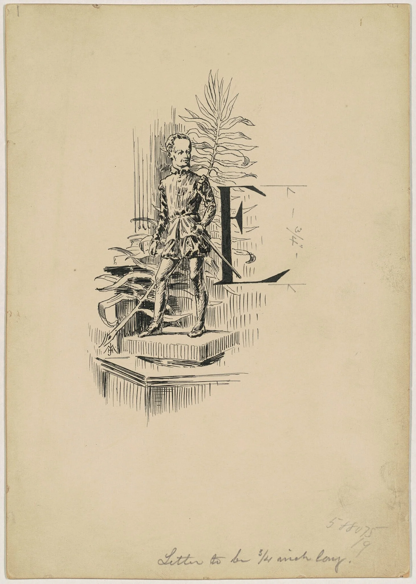 Electrotype Reproductions, by James Henry Moser, ink, 1890