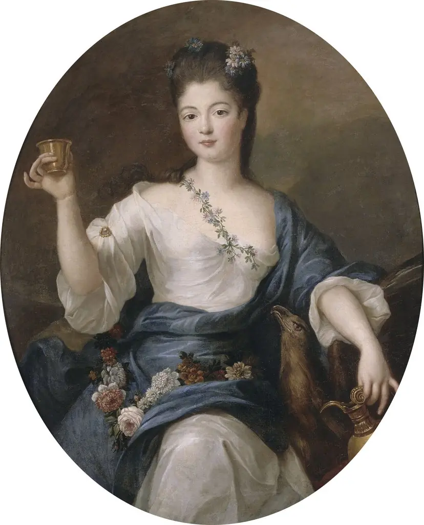 Portrait of Charlotte Aglaé d'Orléans
