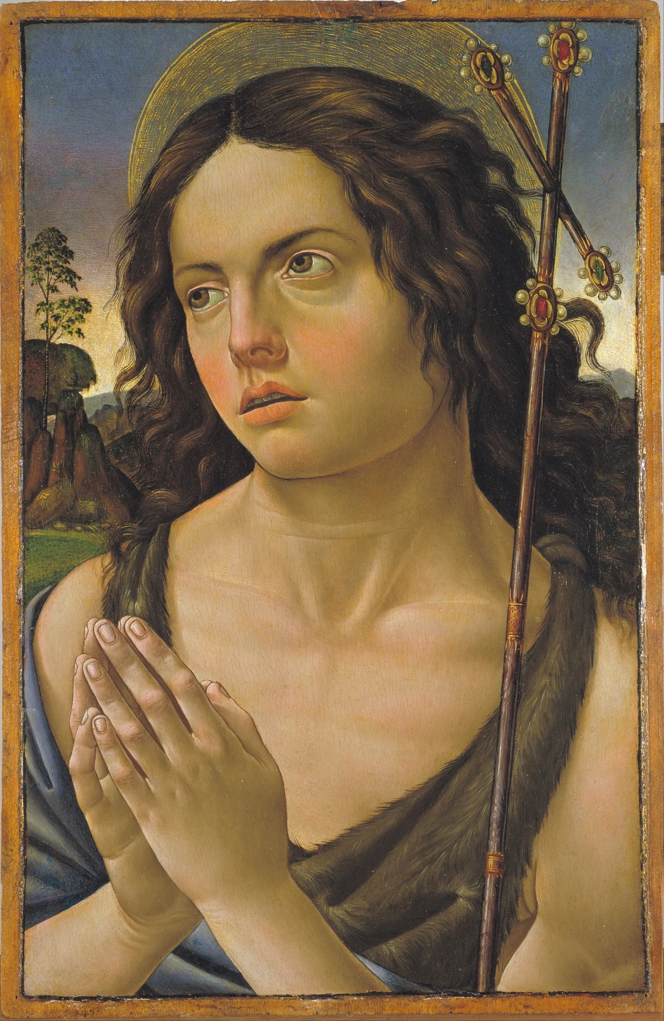 Saint John the Baptist, by Raffaellino del Garbo, unspecified, 1505