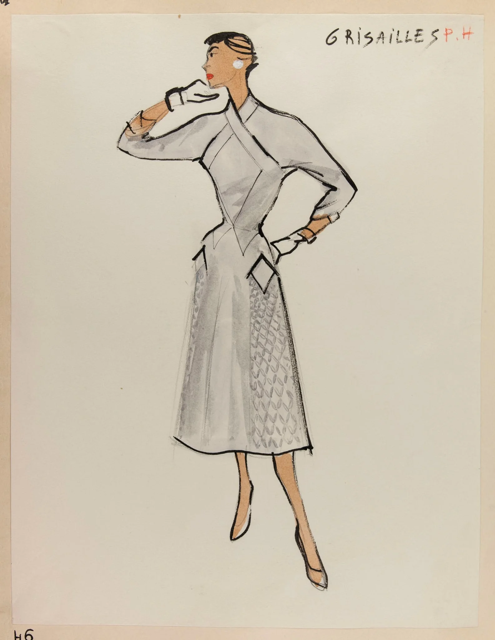 Grisailles, by Marie-Louise Carven, 1952