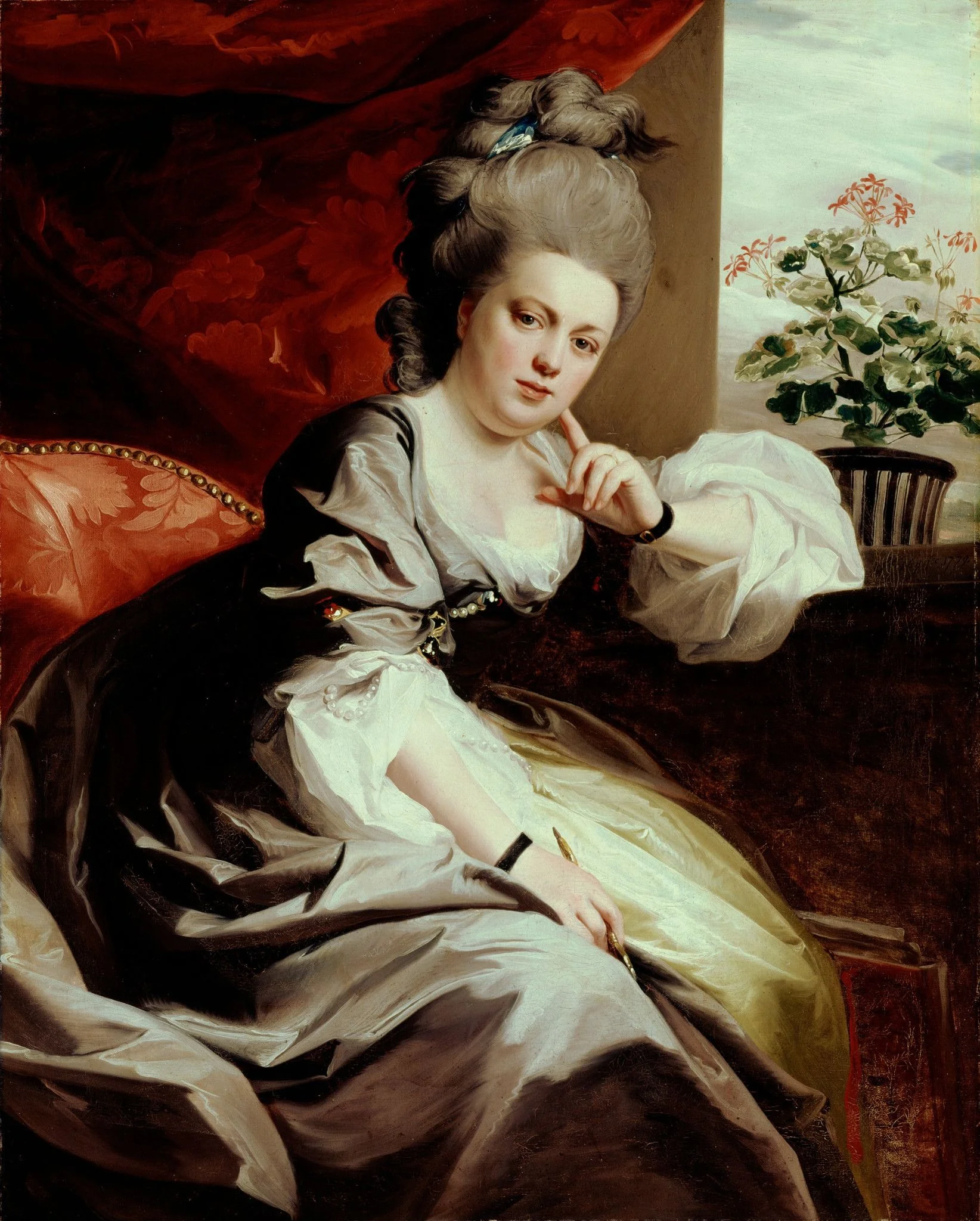 Mrs. Clark Gayton, 1779, née Elizabeth Legge, by John Singleton Copley, oil, 1790