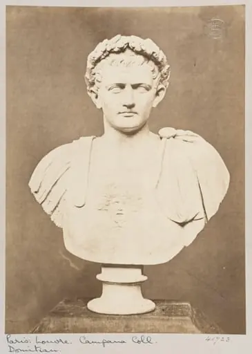 Marble bust of the Emperor Domitian