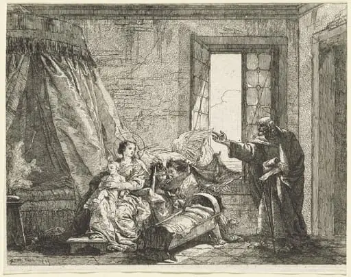 Joseph Relays to Mary God's Command to Flee