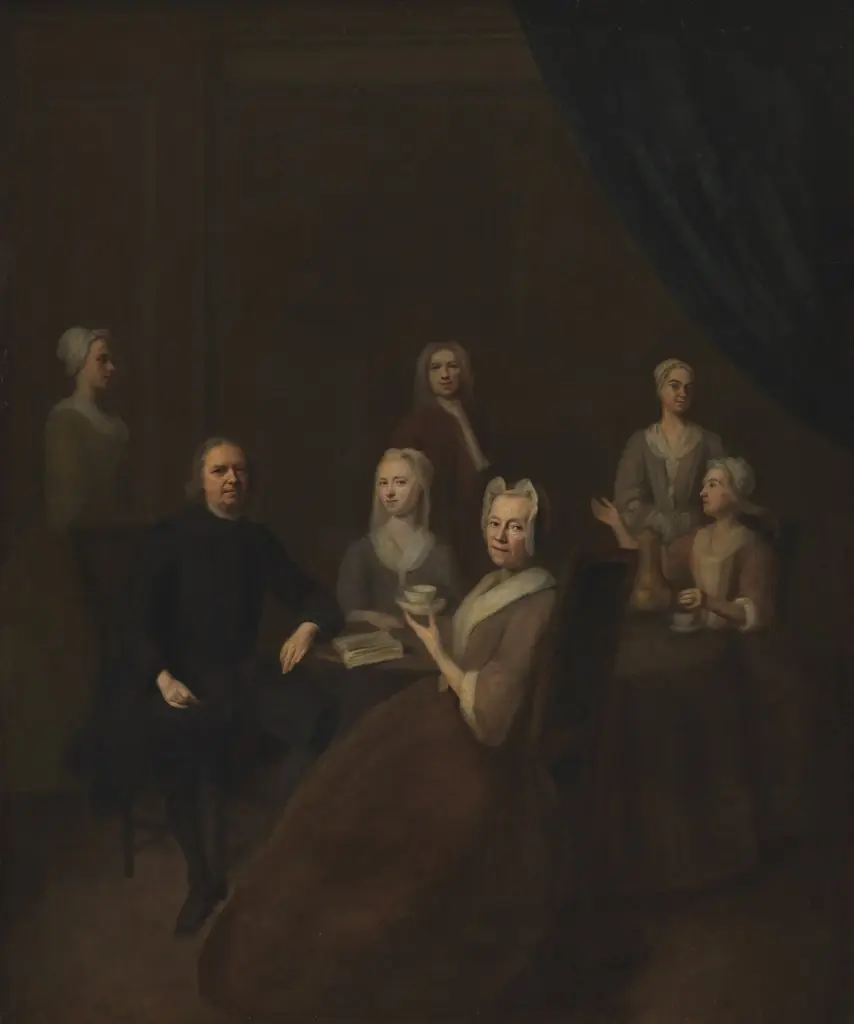 The Artist's Parents-in-Law and some of their Children