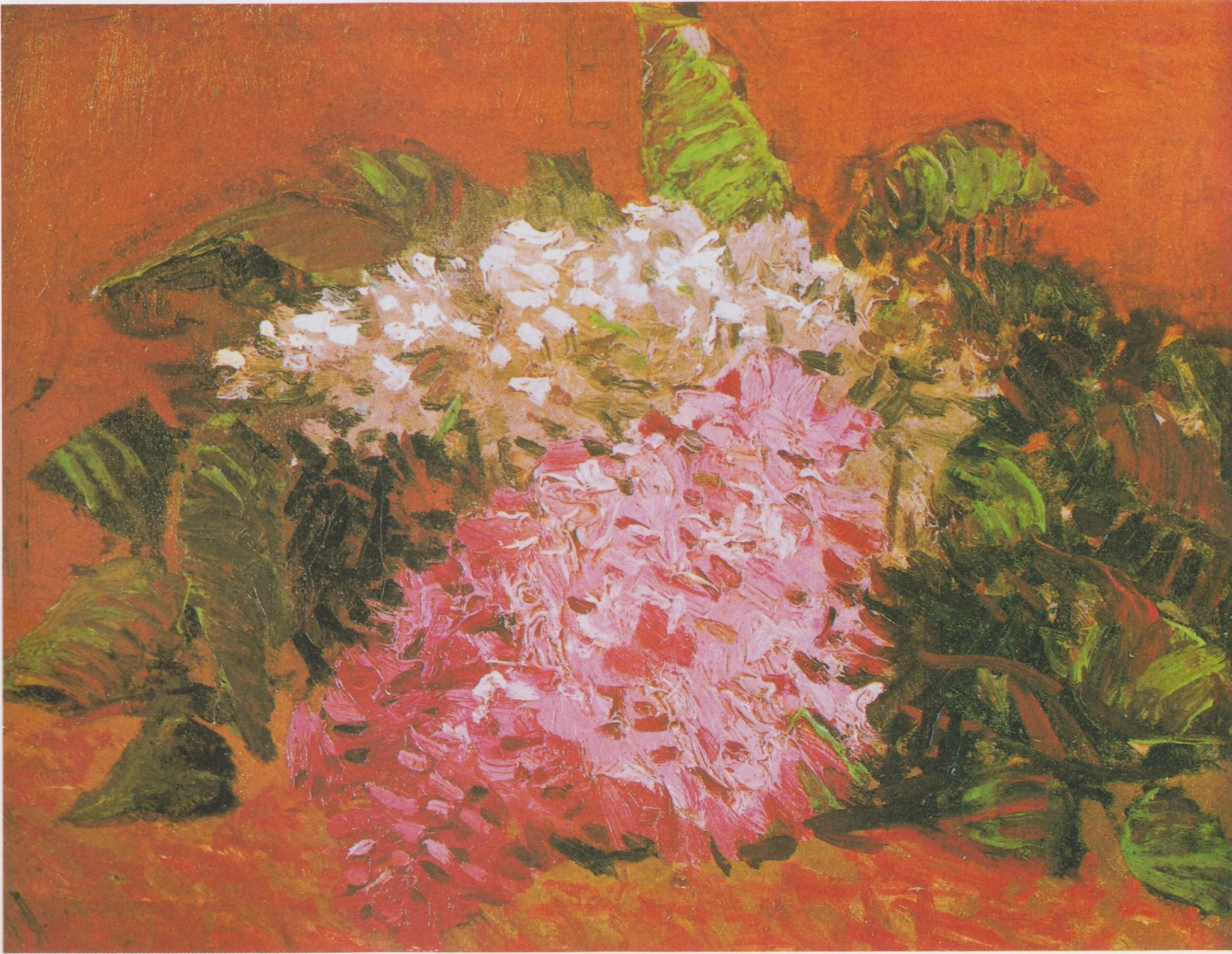 Lilacs, by Vincent van Gogh, oil, 1894