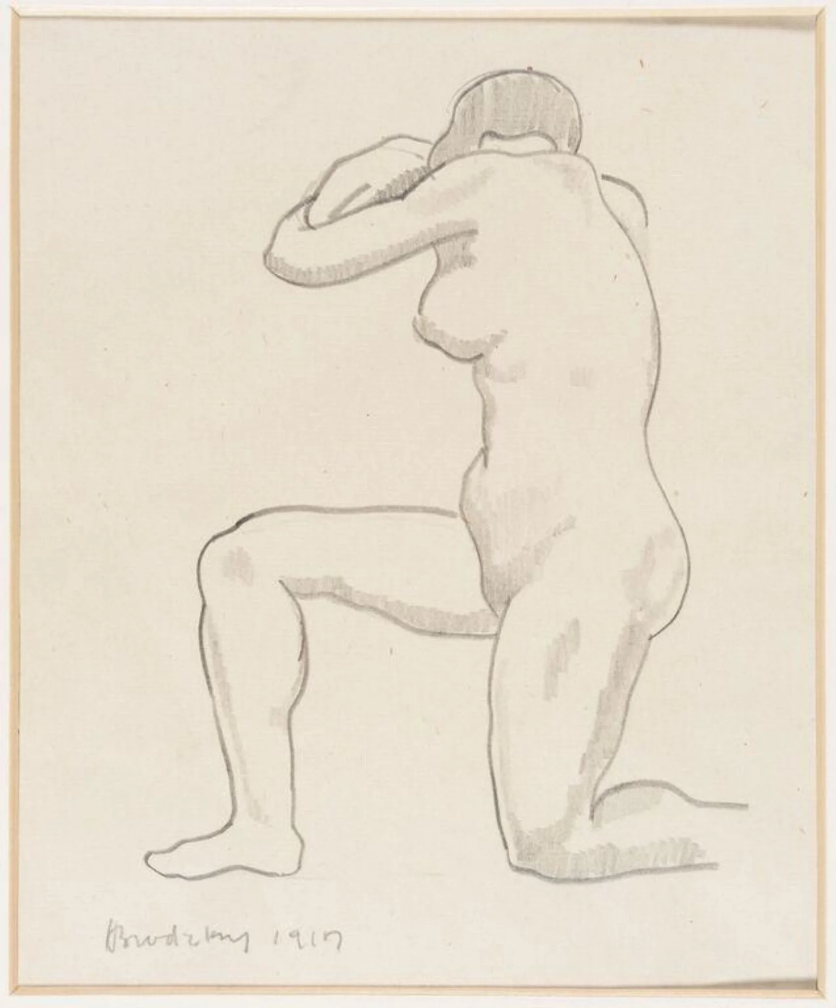 Untitled, by Horace Brodzky, 1917