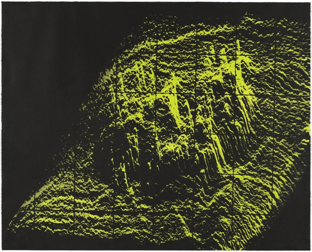 Untitled, by Craig Kauffman, ink, 1971