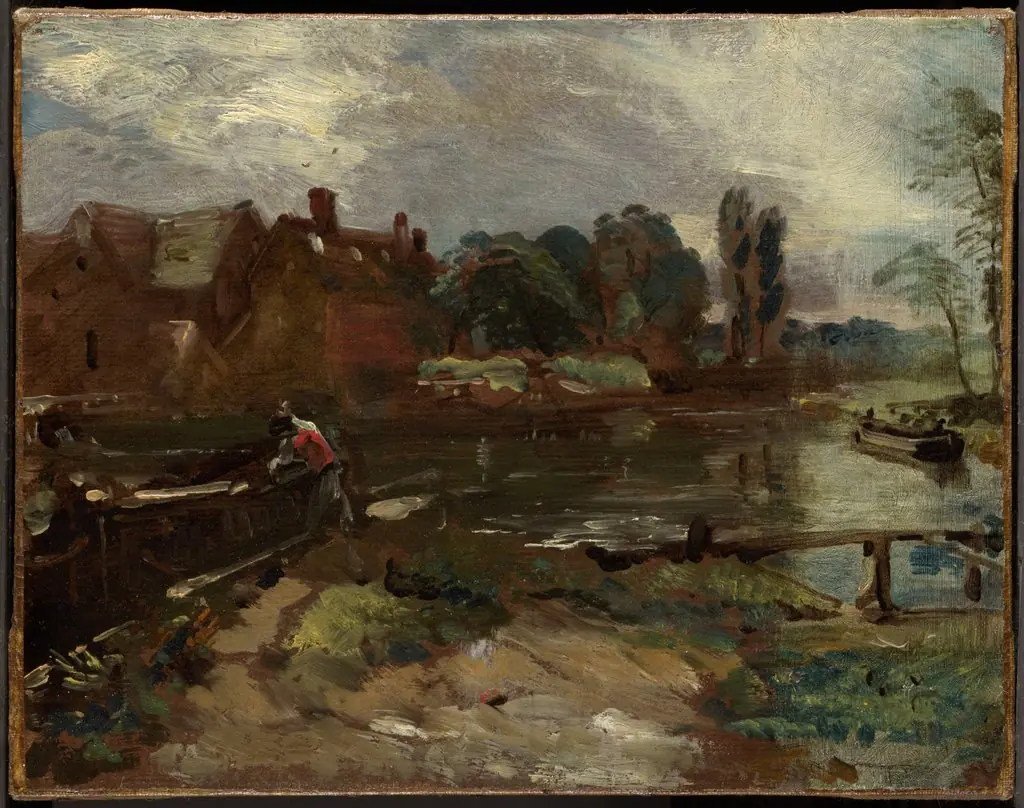 Flatford Mill from the Lock