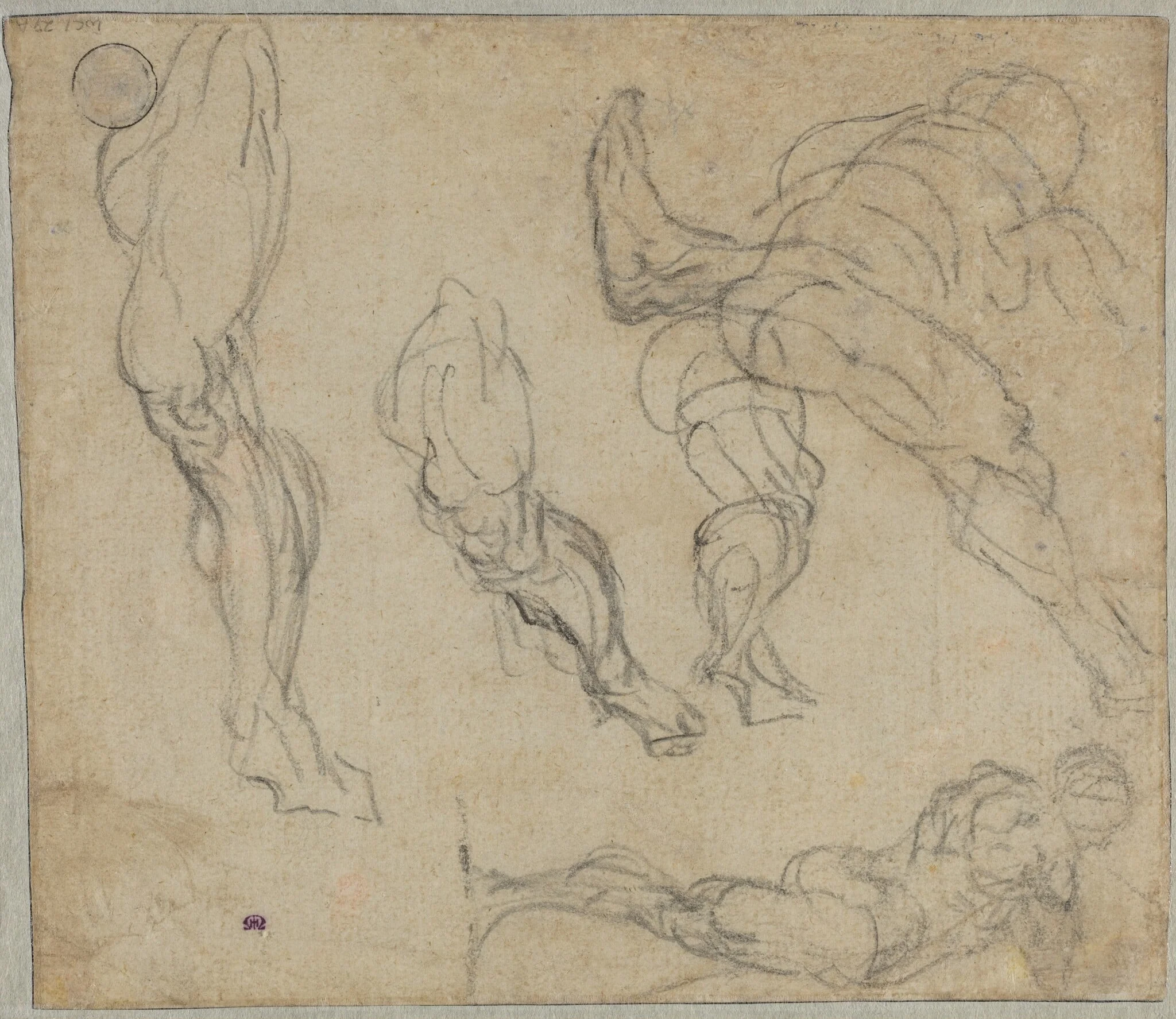 Figures and Legs (verso)