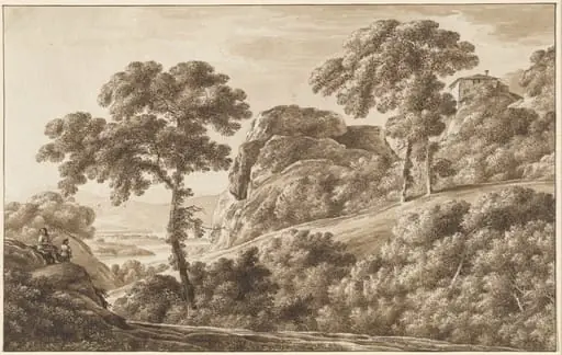 The Isar with Boulders on the Isarhohe