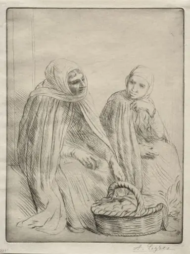 The Egg Merchants (1st Plate)