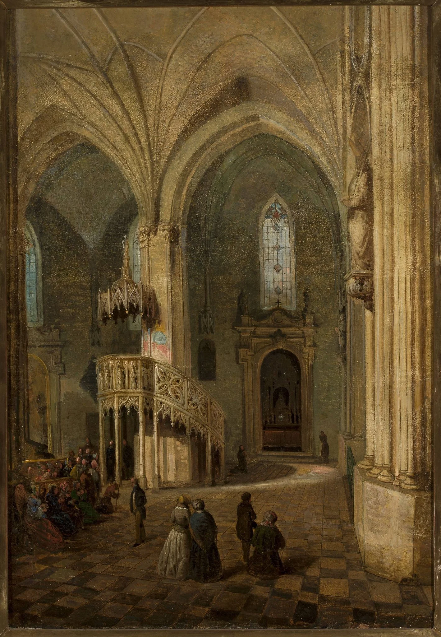 Interior of St. John’s Cathedral in Warsaw