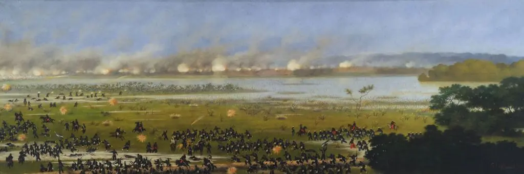 Assault on the 4th column Argentina at the Battle of Curupaity