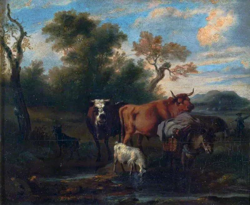 Landscape with Cattle