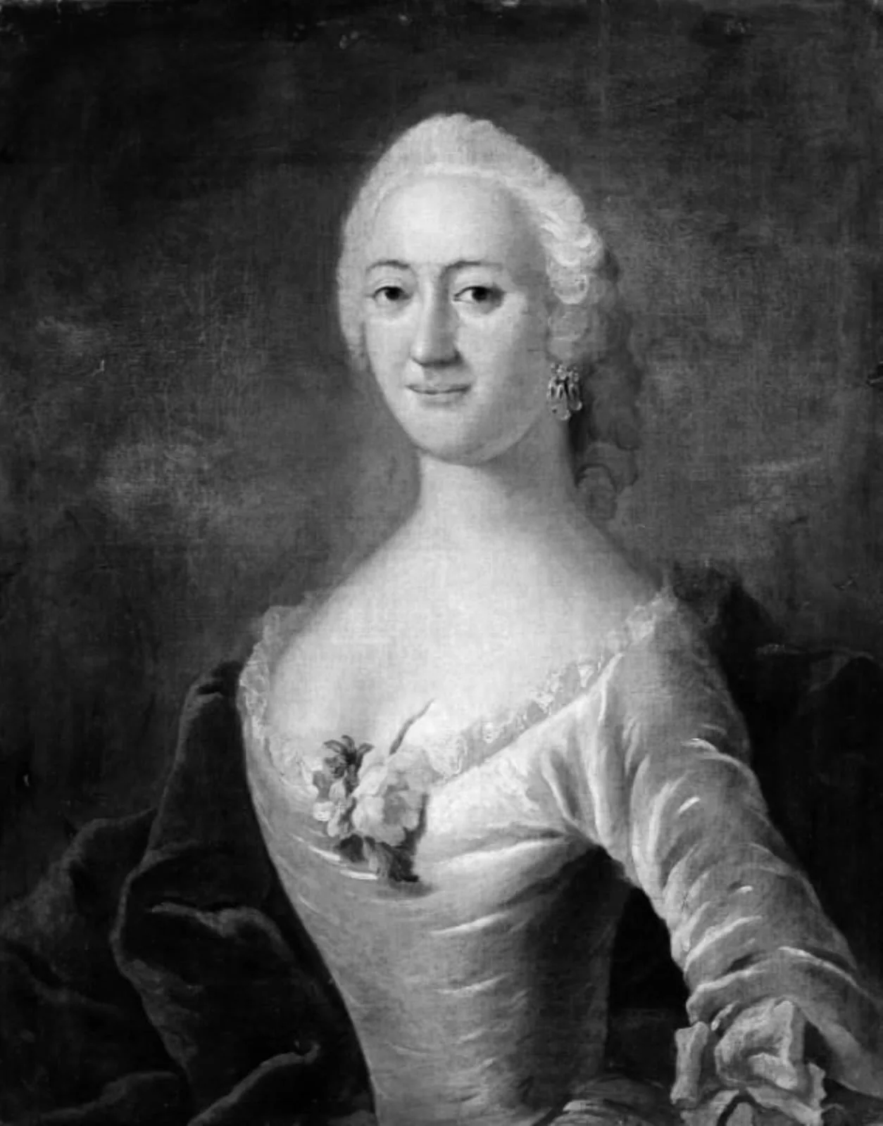 Portræt af brygger M. Christensens hustru, by Unknown, 1759