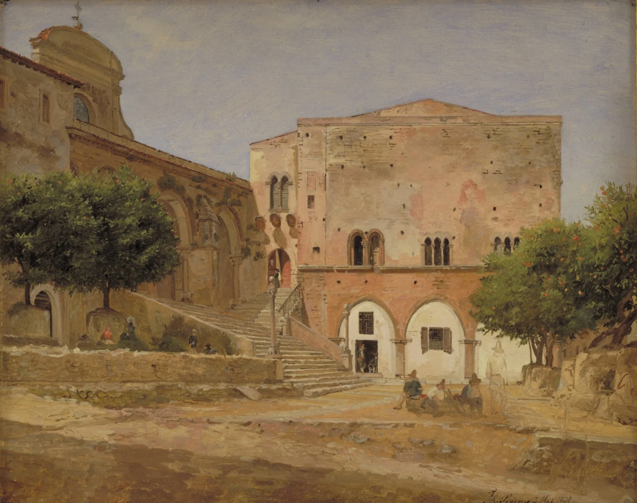 The Market Place in Priverno