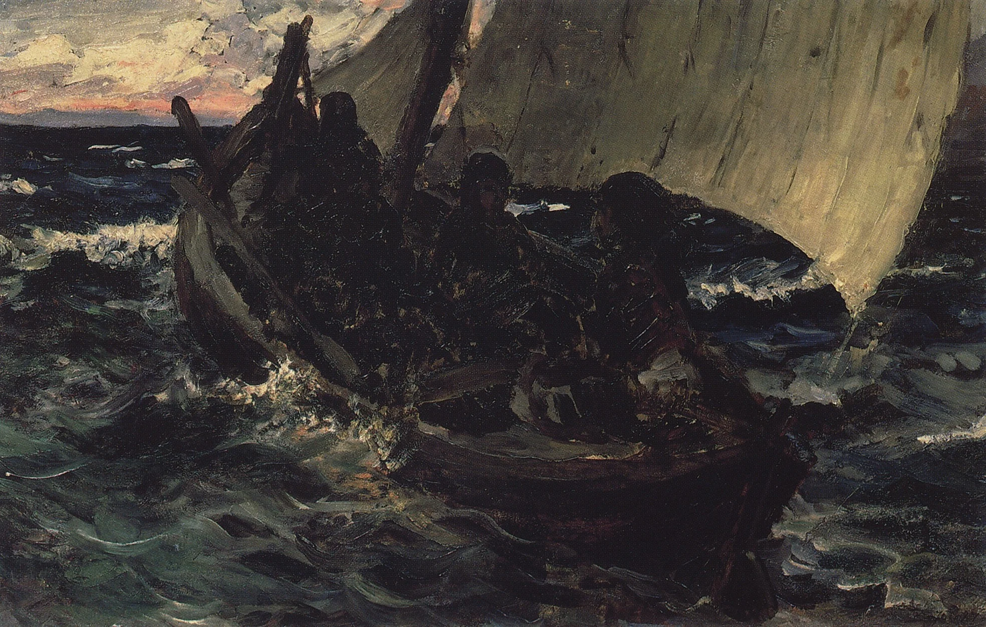 Tota, by Vasily Polenov, oil, 1894