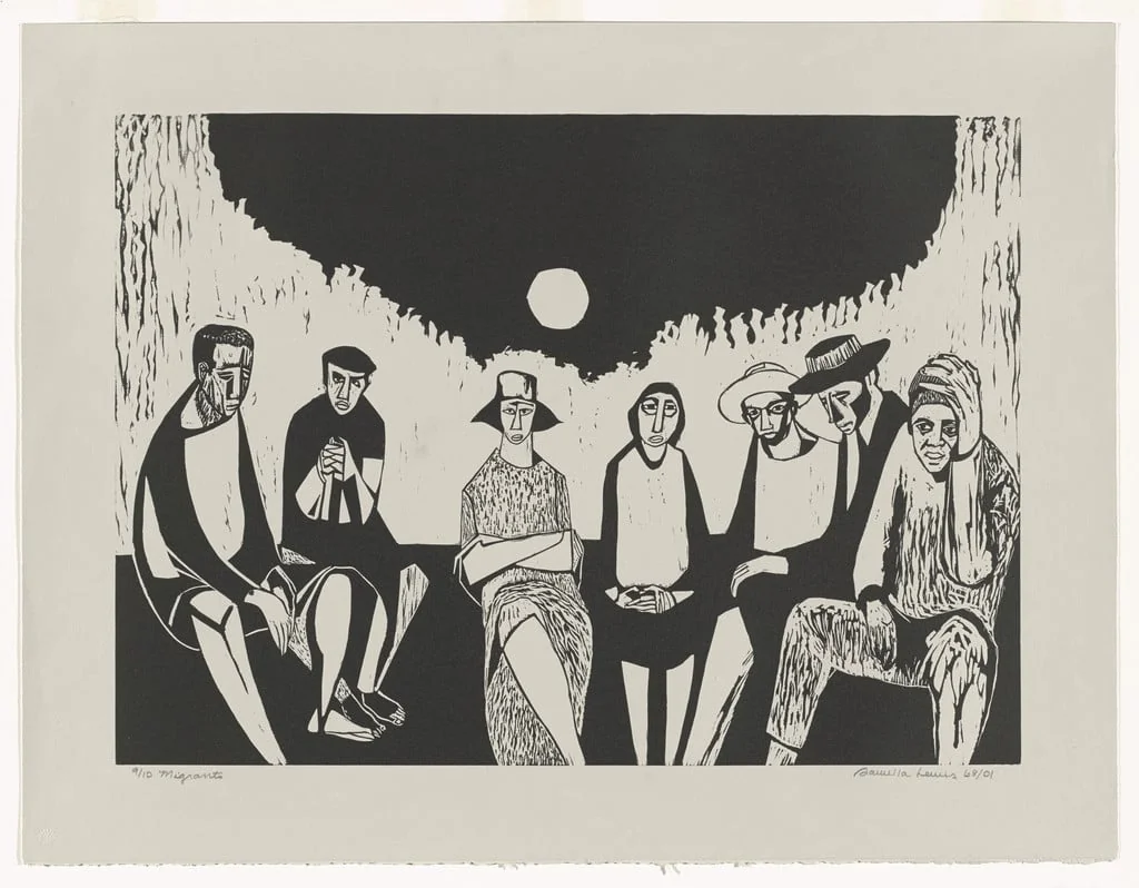 Untitled, by Samella Lewis, 1968