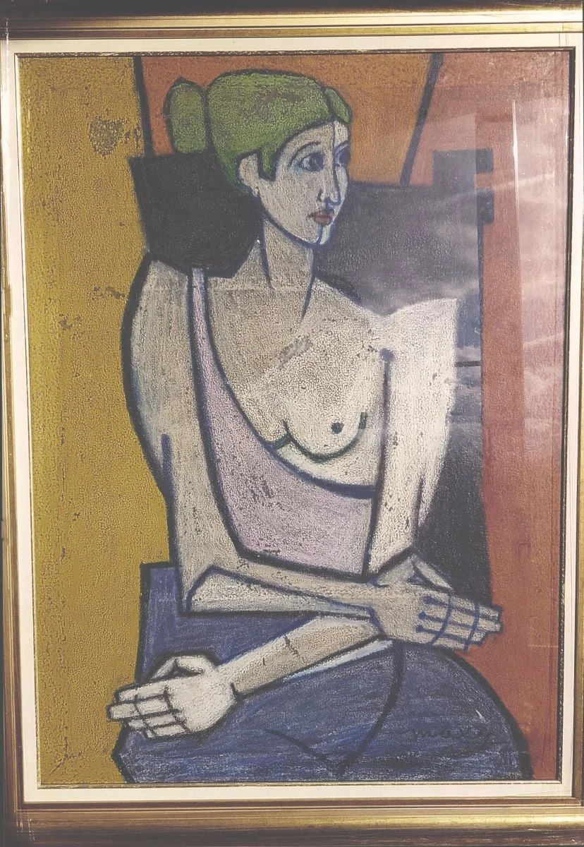 Portret de femeie, by Max Hermann Maxy, unspecified, 1933