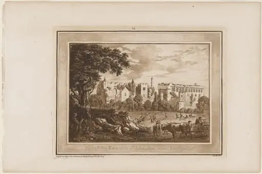 Part of the Remains of Llanphor near Pembroke