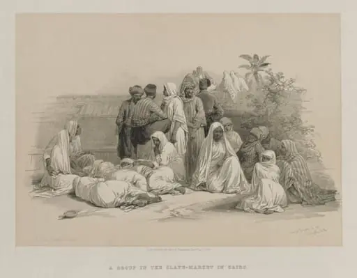 Egypt and Nubia, Volume III: In the Slave Market at Cairo