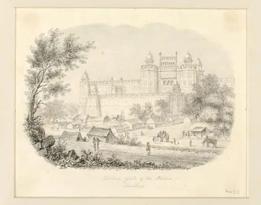 Delhee Gate of the Palace, Delhee