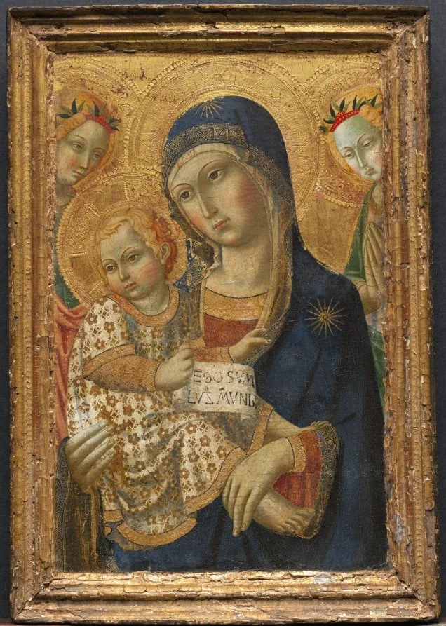 Virgin and Child Enthroned, by Unknown, unspecified, 1804