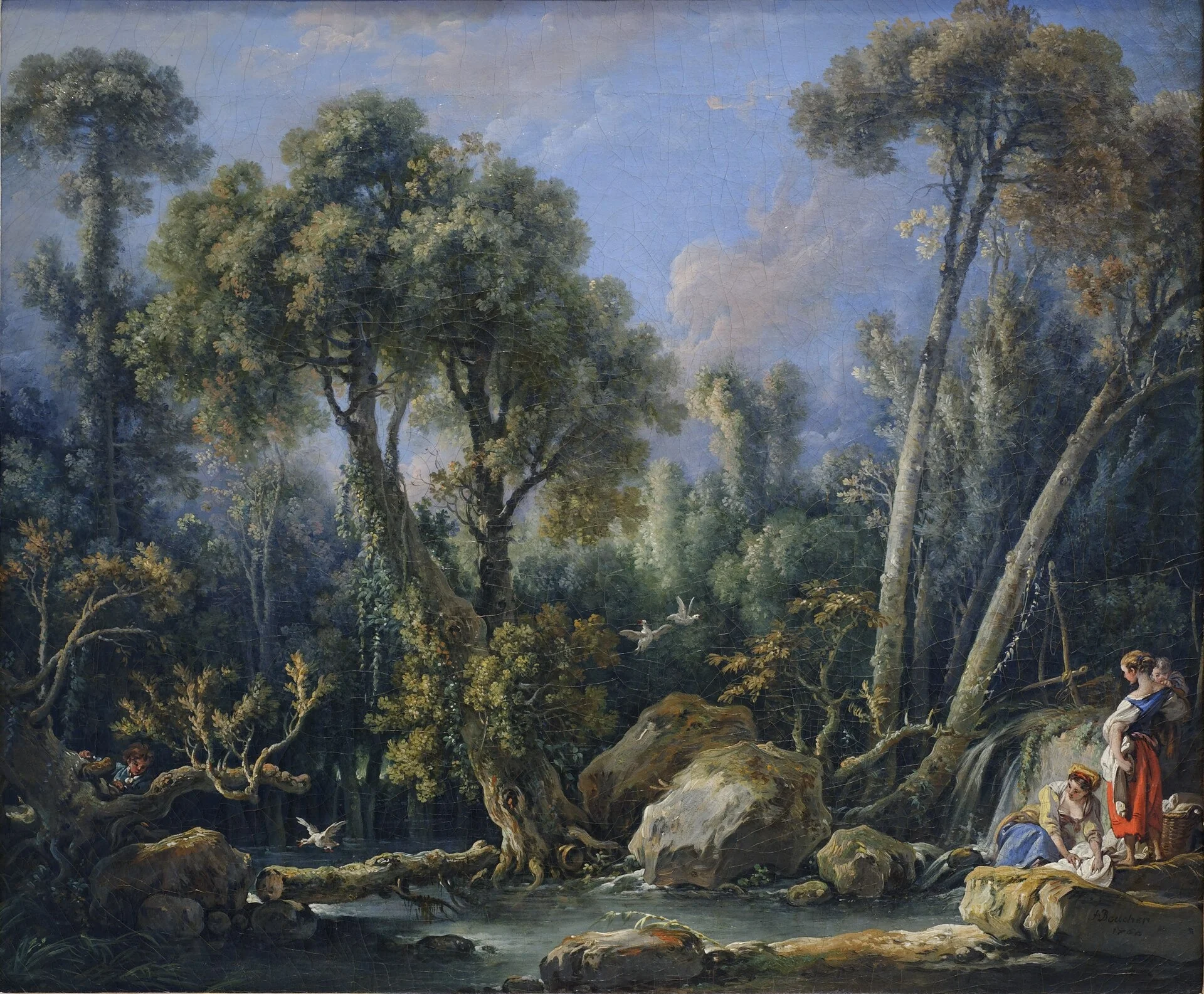 Laundresses in a Landscape