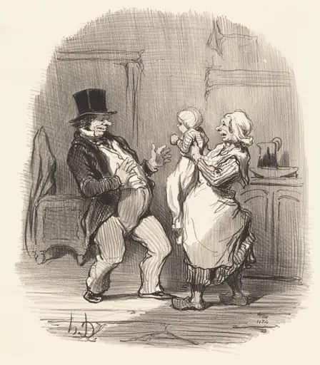 Ah! monsieur... faut pas lui rire comme ça...