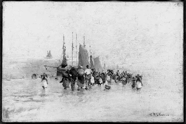 On the Beach, Newlyn, Penzance, England