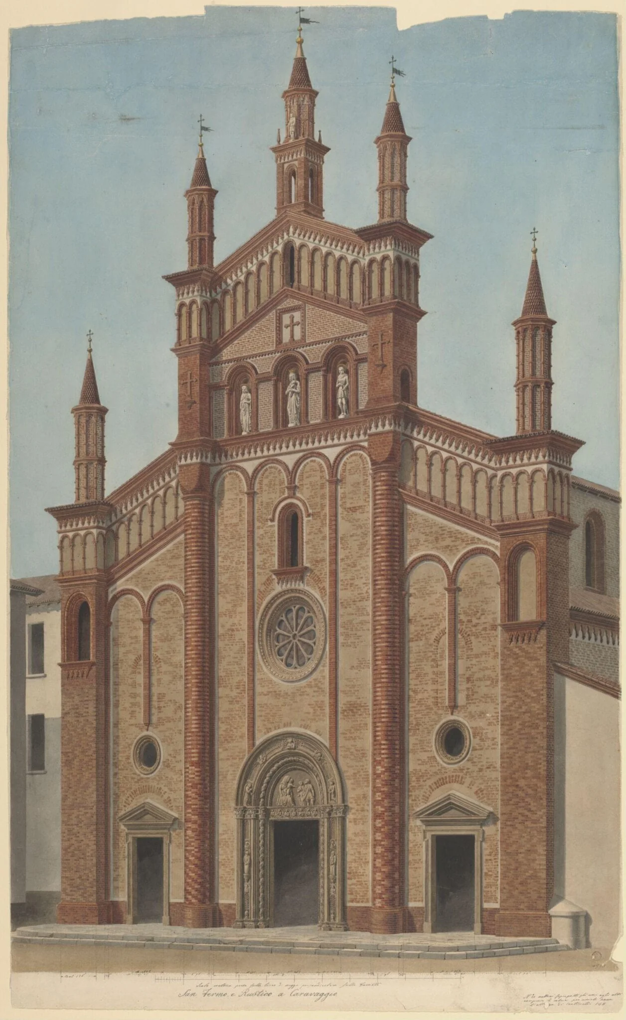Untitled, by Ludwig Wilhelm Heinrich Gruner, watercolor, 1801