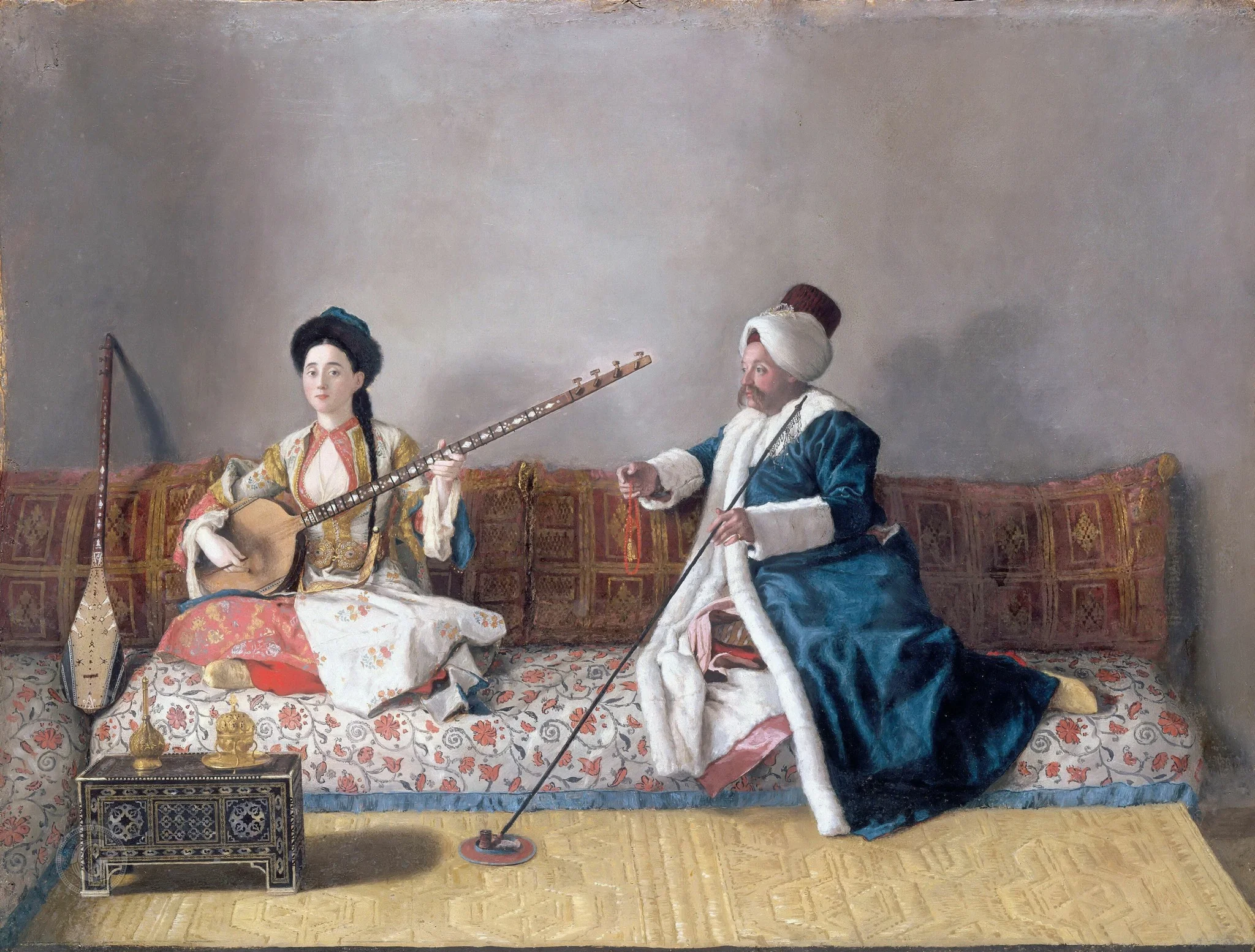 Monsieur Levett et Mademoiselle Glavani