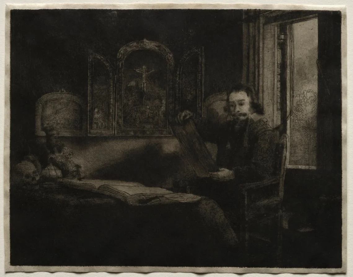 Abraham Francen, Apothecary, by Rembrandt, 1657
