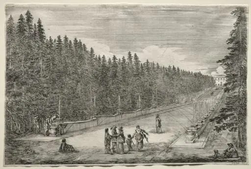 Views of the Villa of Pratolino