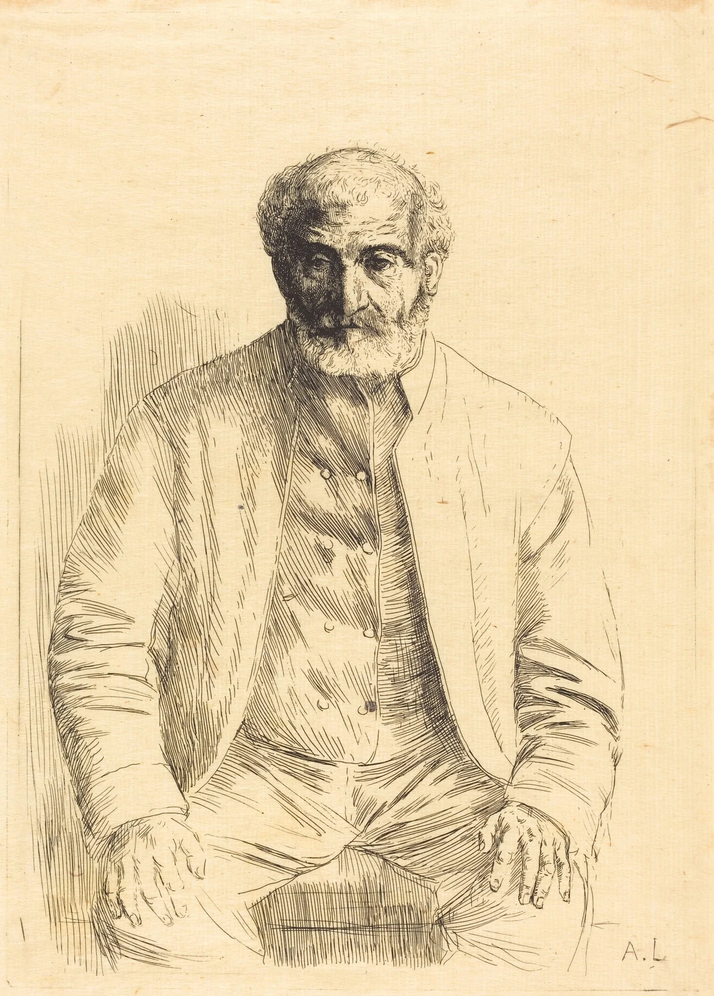 Old man seated (Vieillard assis)