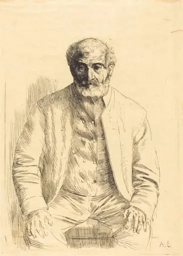 Old man seated (Vieillard assis)