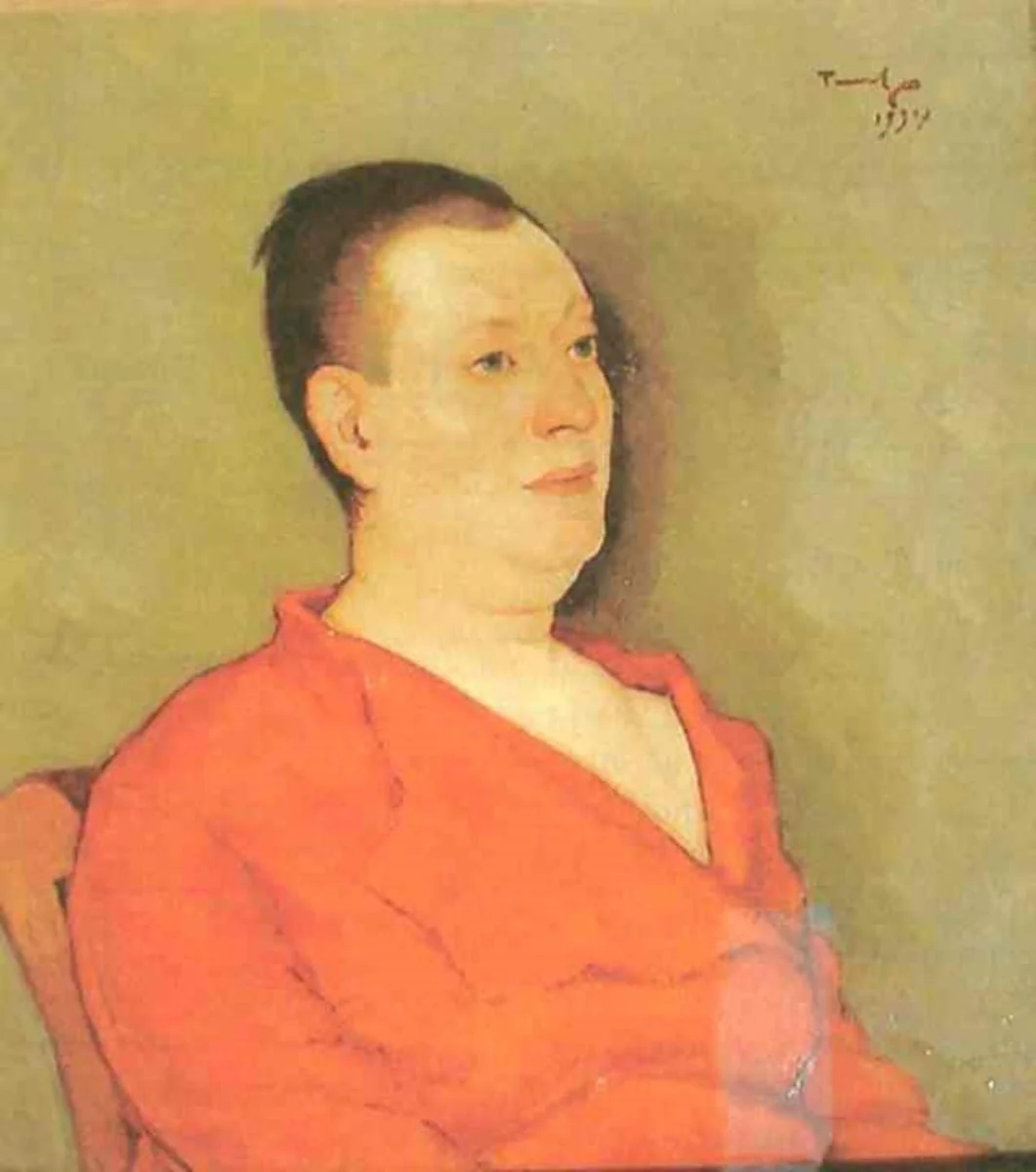 A. Lerhman, by Nicolae Tonitza, unspecified, 1934