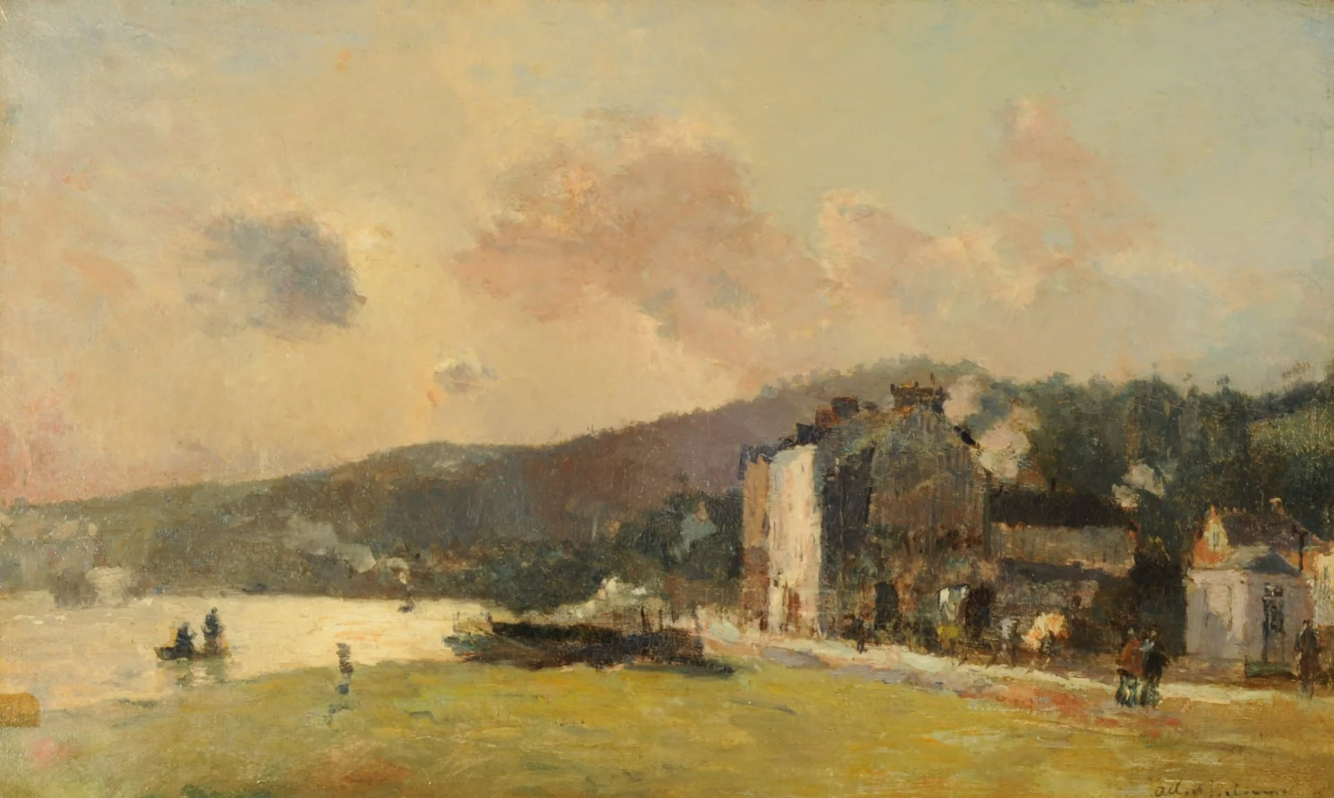 La Seine à Croisset, près de Rouen