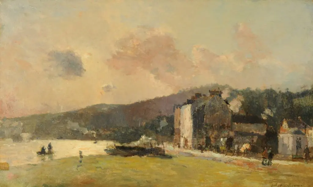 La Seine à Croisset, près de Rouen