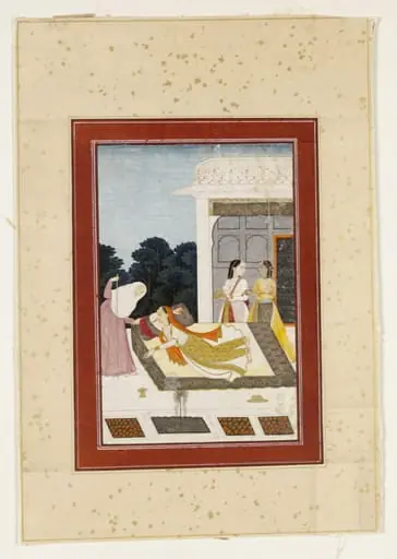 Prositapatika Nayika