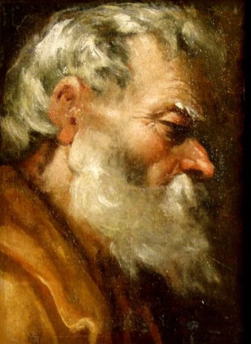 Portretul unui bărbat cu barba căruntă, by Leandro da Ponte Bassano, unspecified, 1599